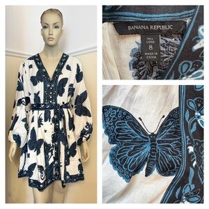 Banana Republic 100% linen dress